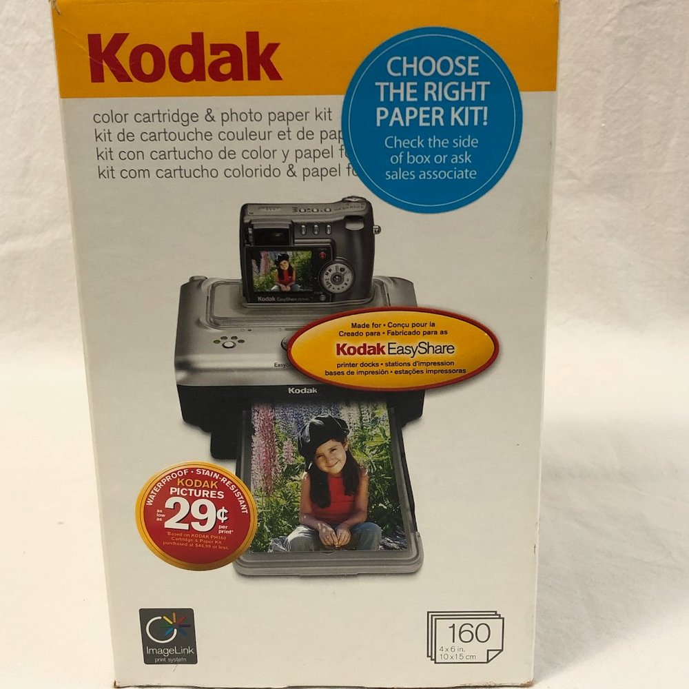 KODAK EASYSHARE PAPER KIT & CARTRIDGE